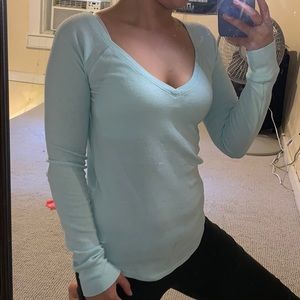 PINK waffle sleep shirt